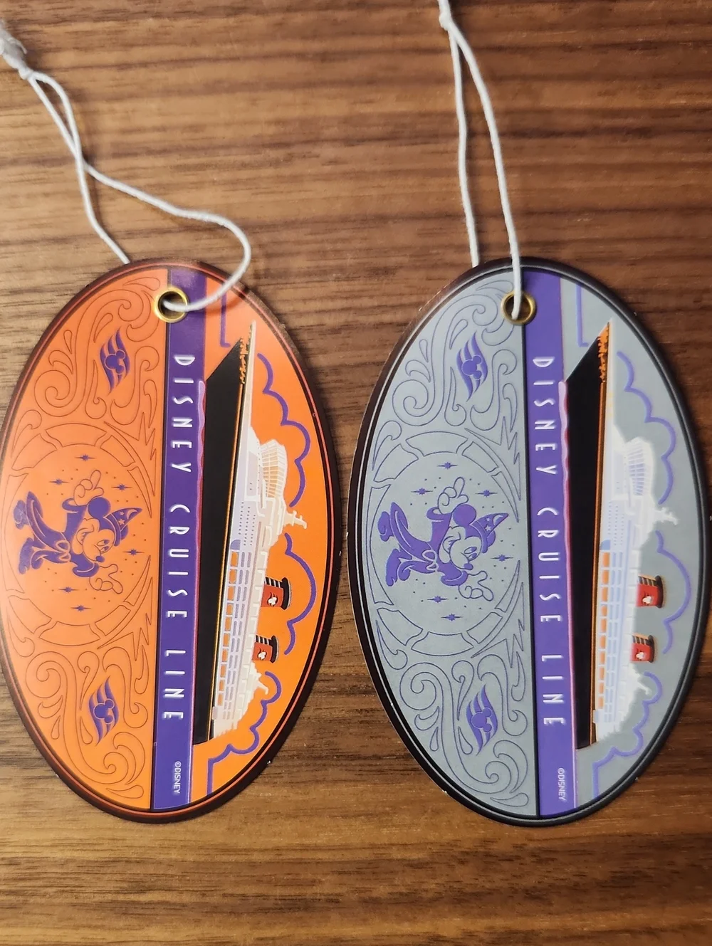 Vintage 1999-2001 Disney Cruise Line Luggage Tags - Set of 11